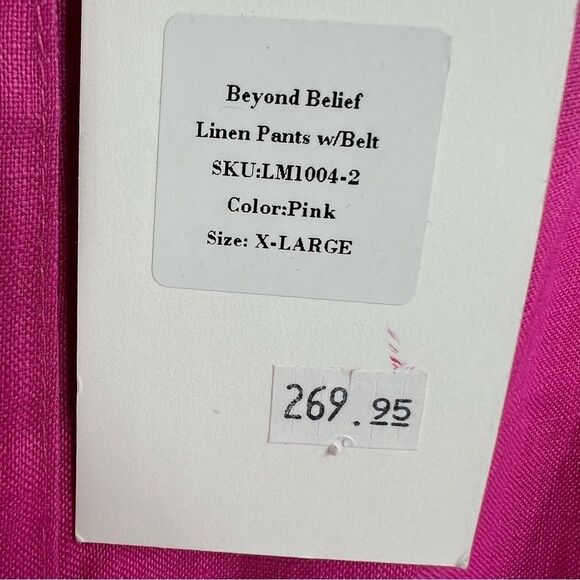 Lisa Maree Wide Leg Linen Pants - Picture 6 of 6